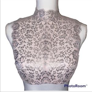 NWOT Victoria Secret Dream Angels Lace Unlined Demi Bra. 34C